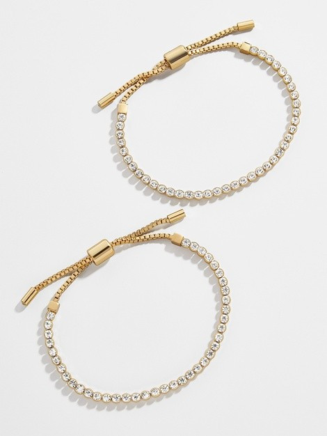 Anna Pull-Tie Bracelet Set of 2 | BaubleBar (US)
