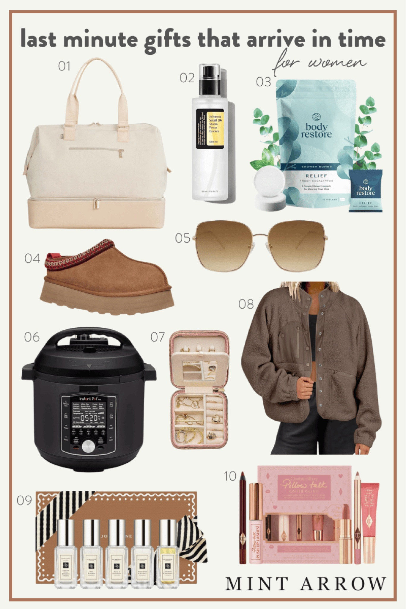 Last min gifts for women that will arrive in time for Christmas! 🎄🎁

#LTKGiftGuide #LTKsalealert #LTKHoliday