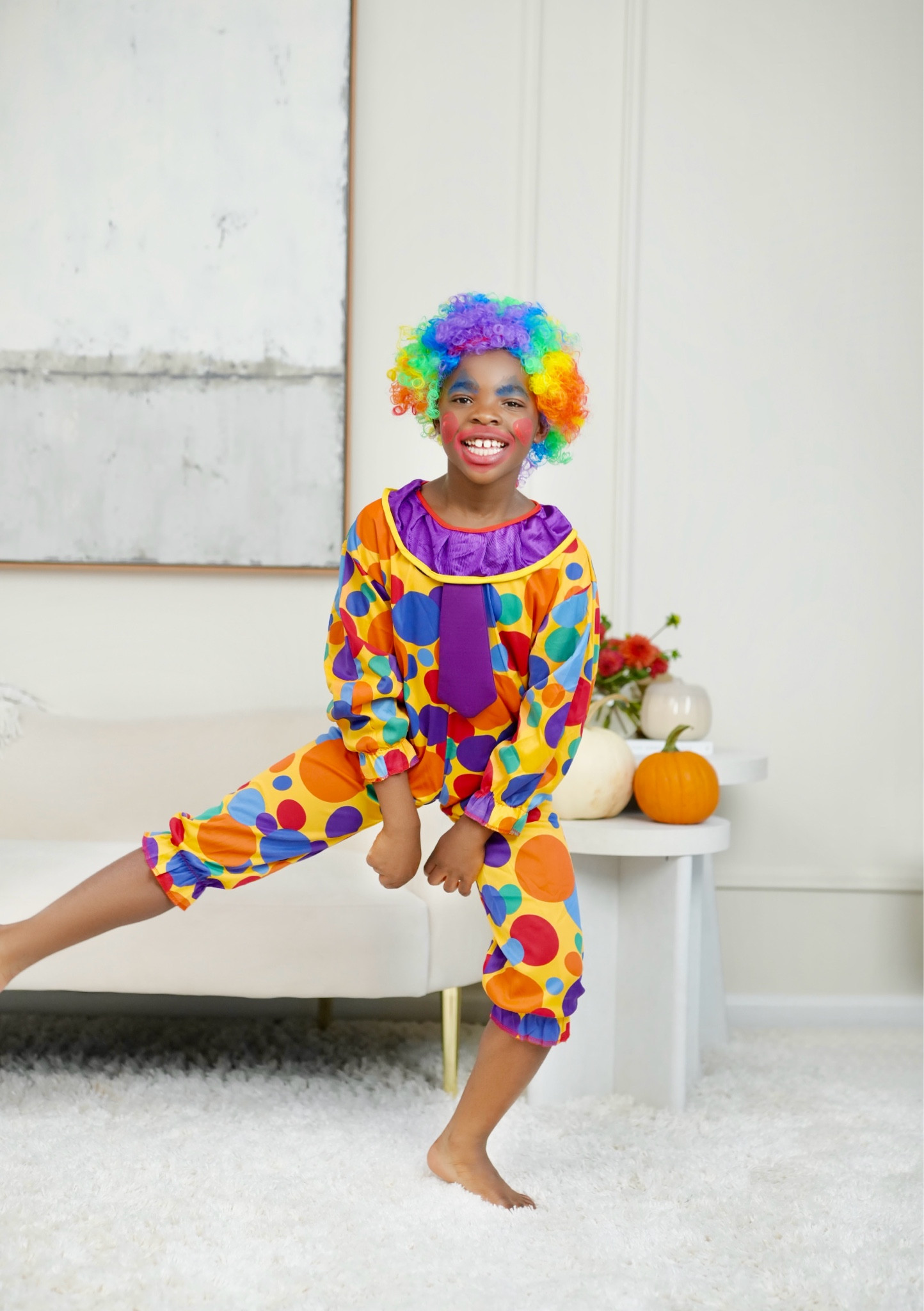 When your son is a real life clown 🤡 you get him a clown costume 😂 , Halloween costumes , kids costumes, boys costumes 

#LTKHalloween #LTKSeasonal #LTKfamily