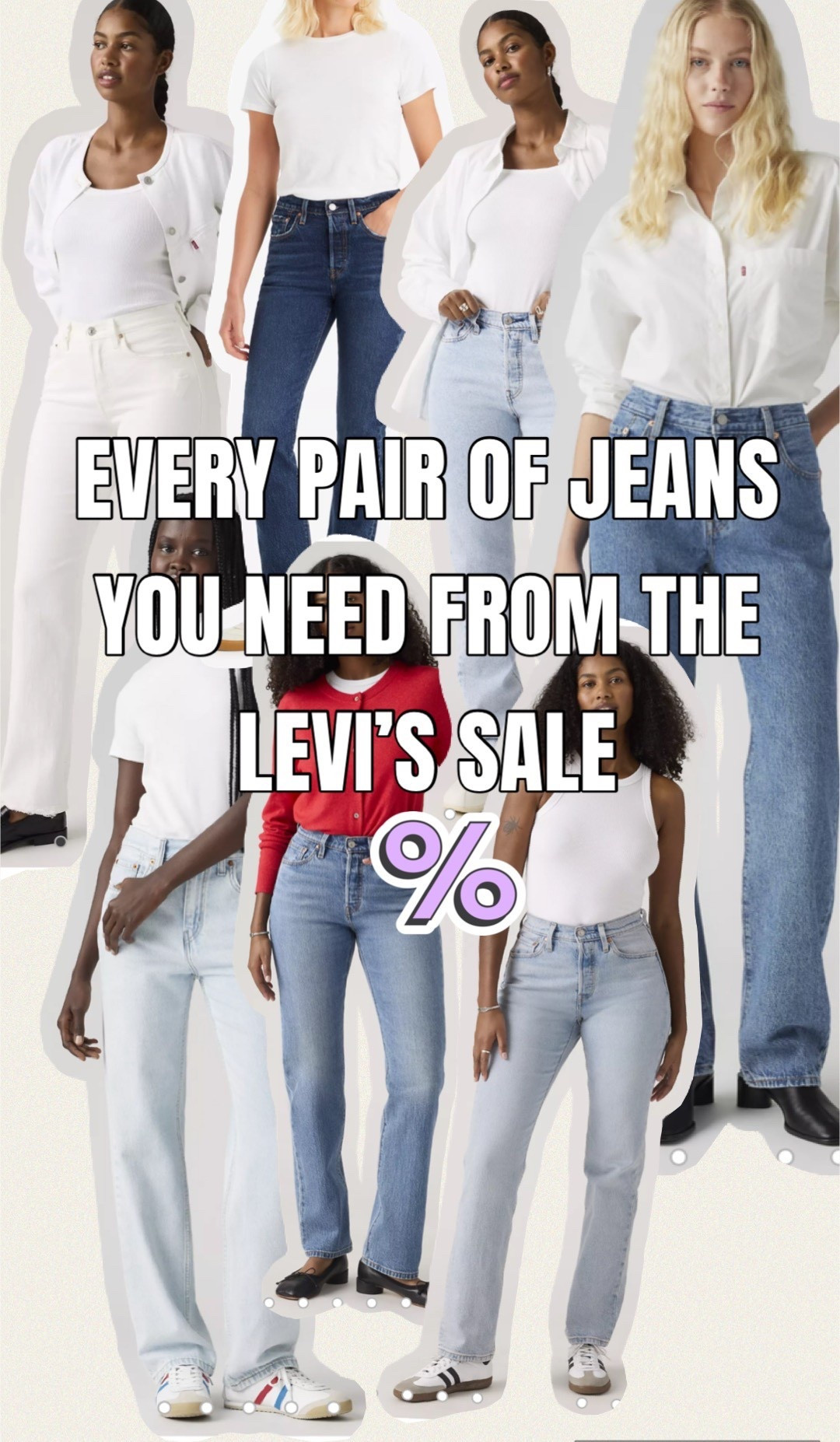 Scoured the entire Levi’s sale section for Jeans worth your money!

I have a few (okay, okay ALL) of these in the way so stay tuned for a try-on haul soon. I included a good mix of classic denim styles and curvy denim styles to suit different occasions and fits.

#LTKSaleAlert #LTKhaul #LTKspringtrends