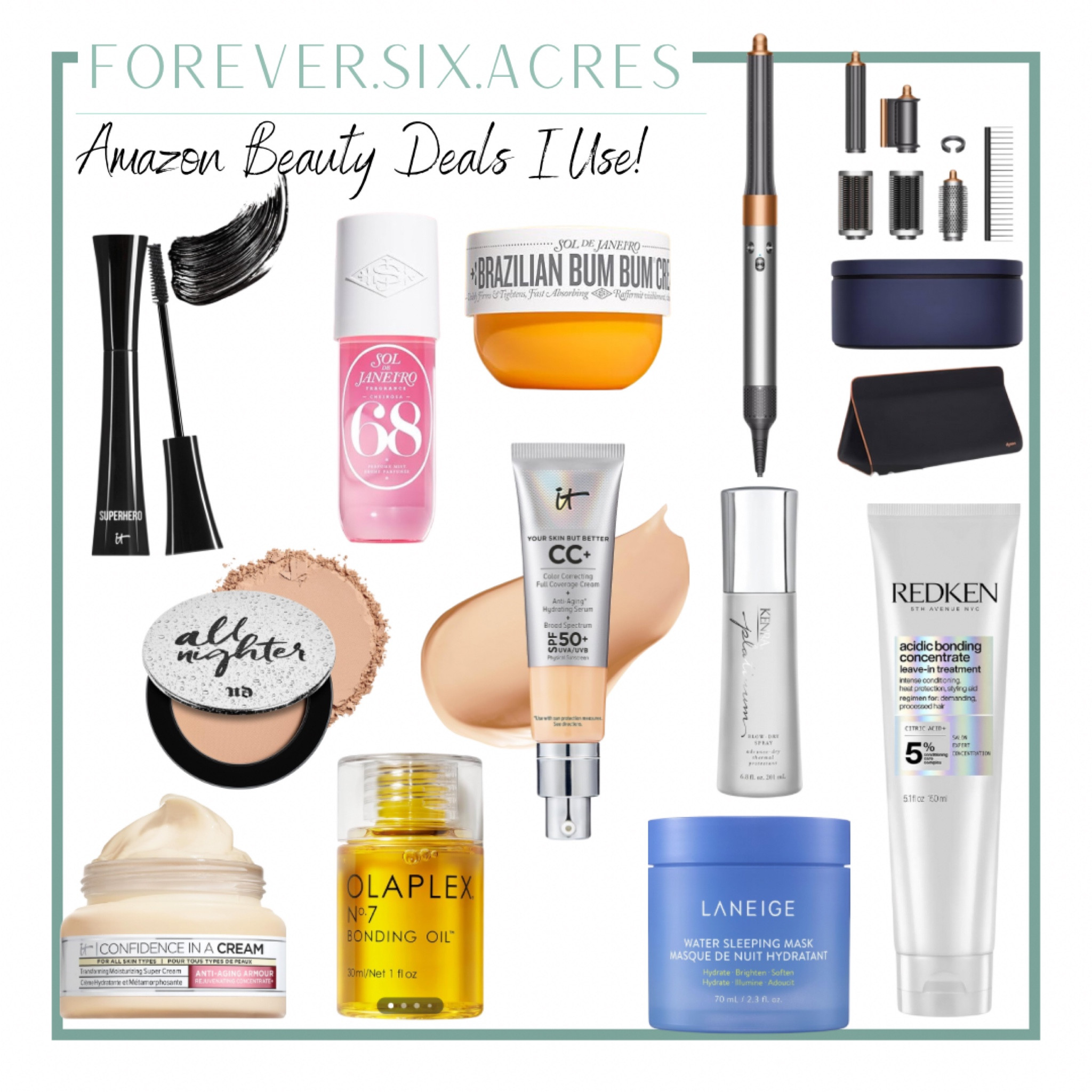 Amazon prime deals on my beauty products I use daily! 

Make up, Dyson, redken, hair mask, hair oil, daily moisturizer, body spray, it cosmetics, Hair heat protectant , waterproof setting powder, hair tools,

#LTKBeauty #LTKMidsize #LTKSaleAlert