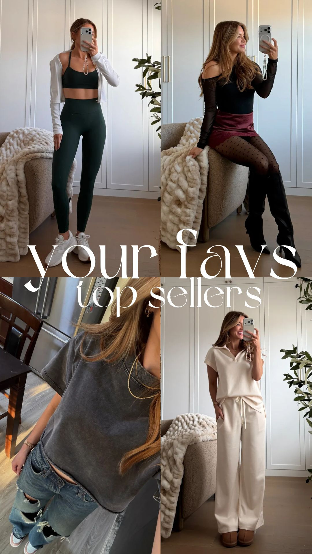 top sellers of the week 🤍

top sellers, new arrivals, finds under 100, amazon fashion, abercrombie, wide leg jeans, date night outfit, matching set, activewear, michele jaliene 

 

#LTKootd #LTKSeasonal #LTKSaleAlert