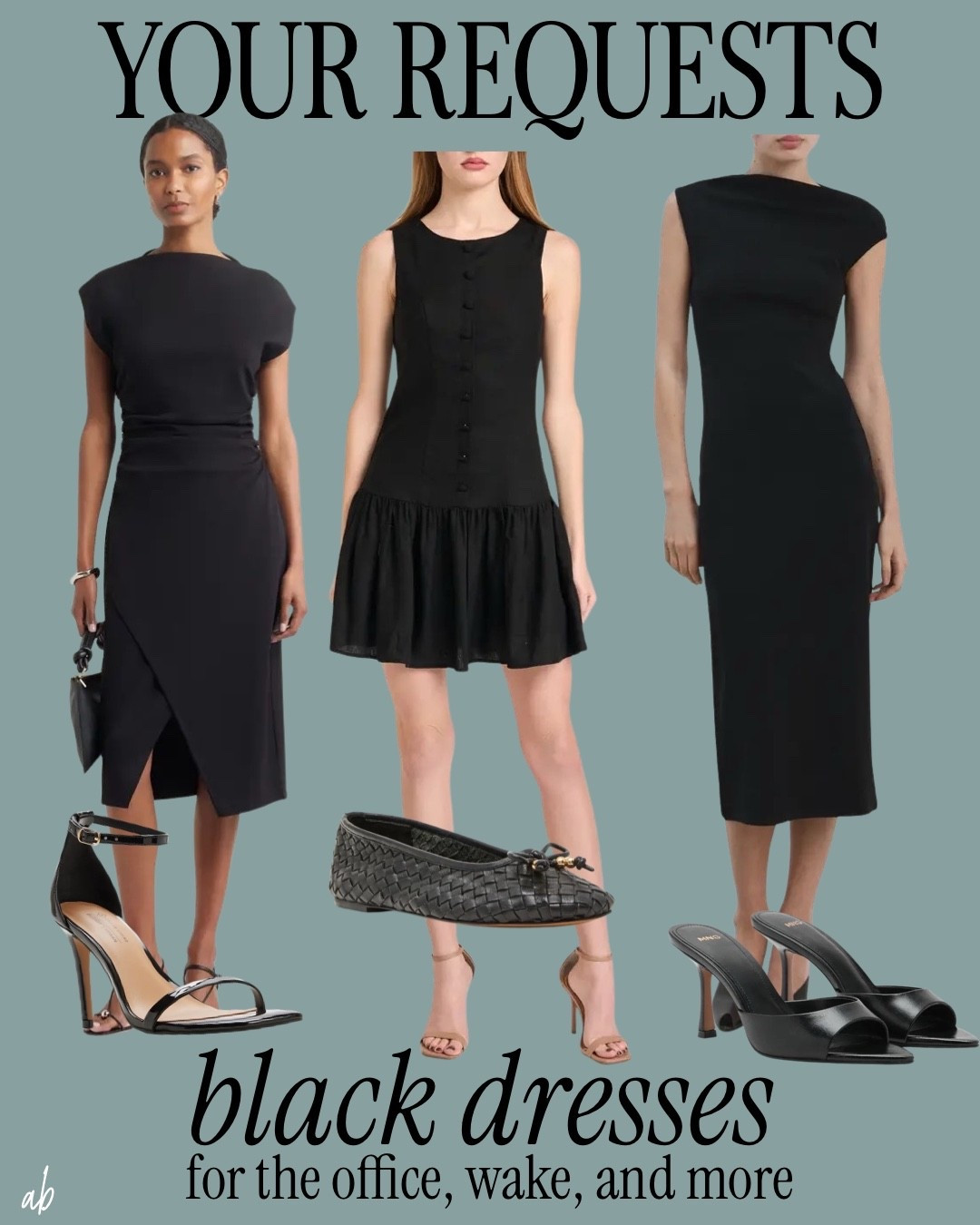 Black dresses under $100 for wake, office, and more 

#LTKWorkwear #LTKootd