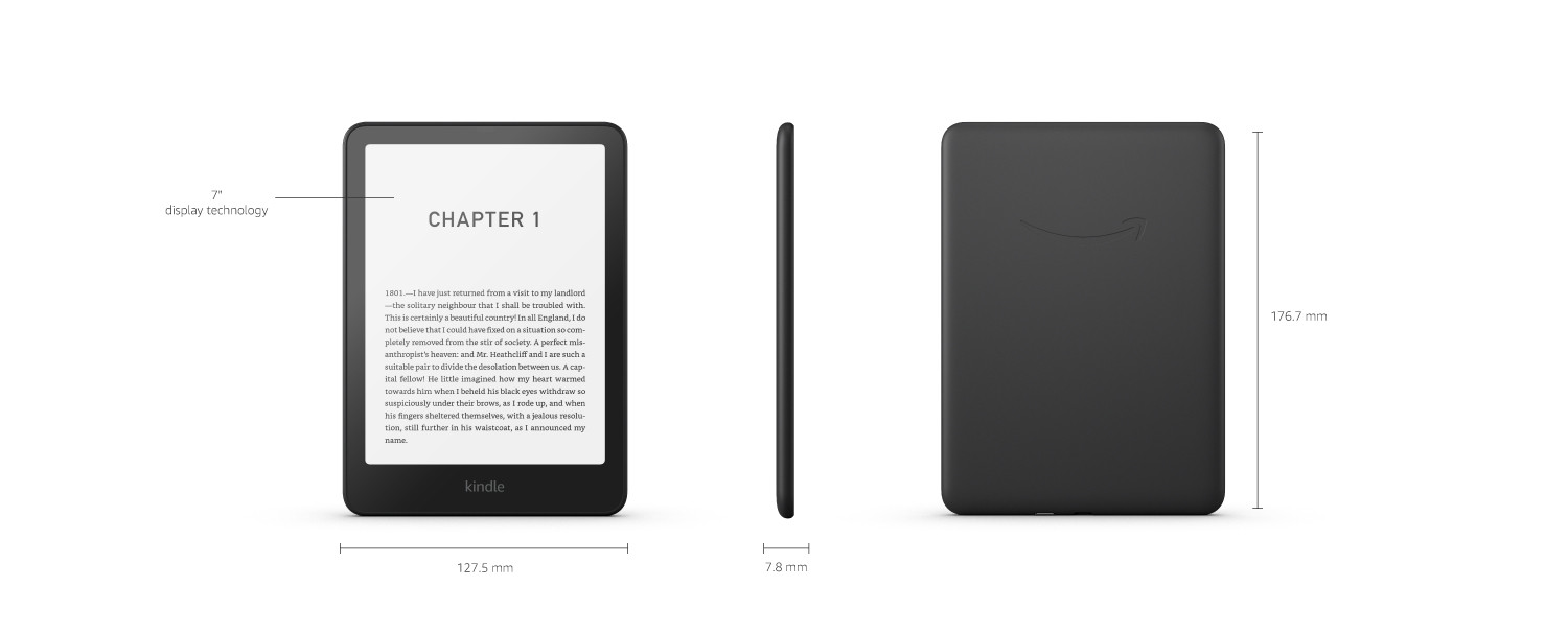 Amazon Kindle Paperwhite (newest gen) – Our fastest Kindle ever, with new glare-free display an... | Amazon (UK)