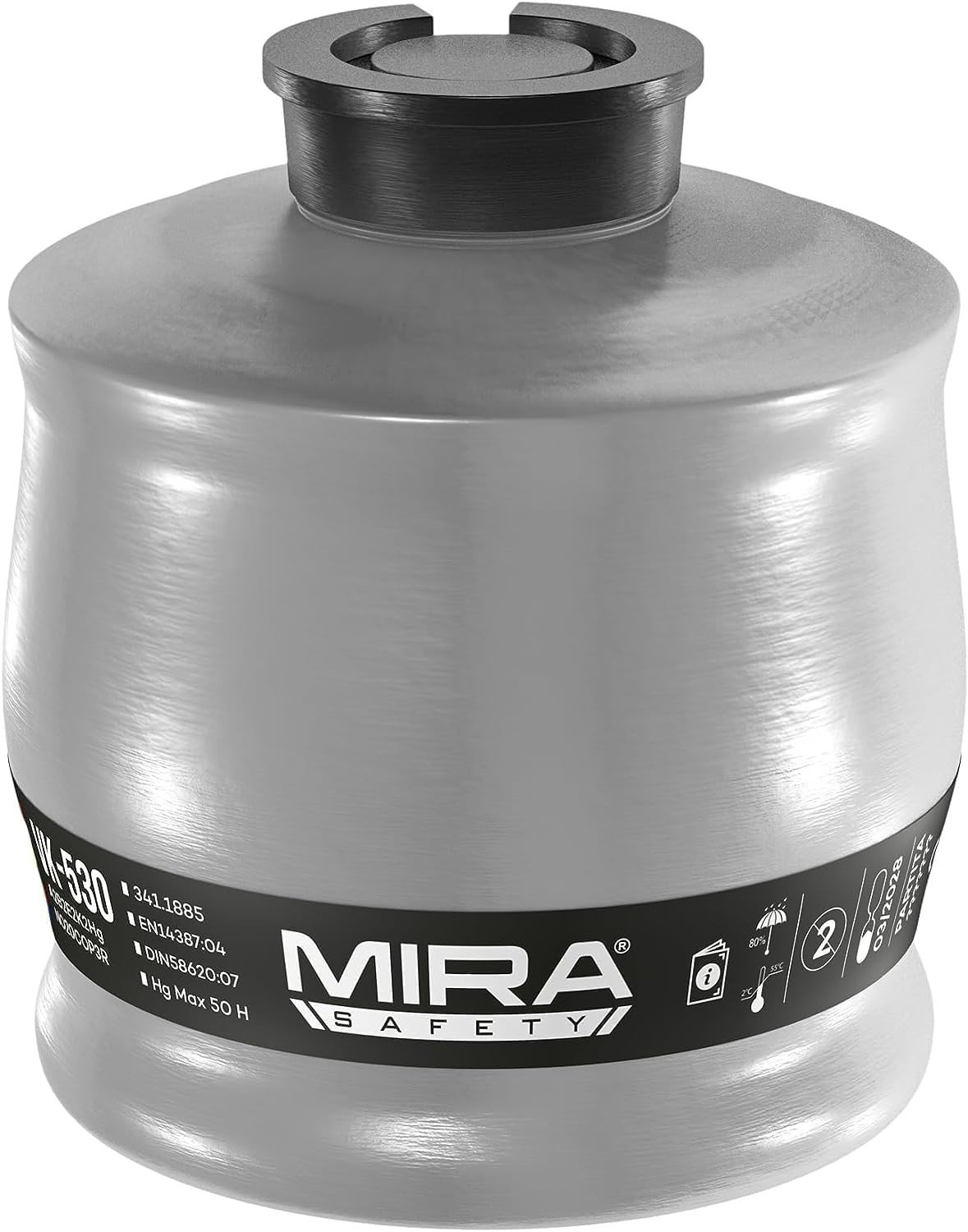 MIRA Safety VK-530 40mm Gas Mask Filter, CO & Smoke, 5-Year Shelf Life | Amazon (US)