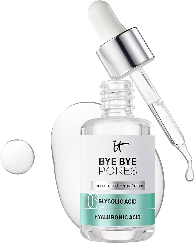 IT Cosmetics Bye Bye Pores 10% Glycolic Acid Face Serum - Visibly Minimizes Pores In 1 Week & Gen... | Amazon (US)