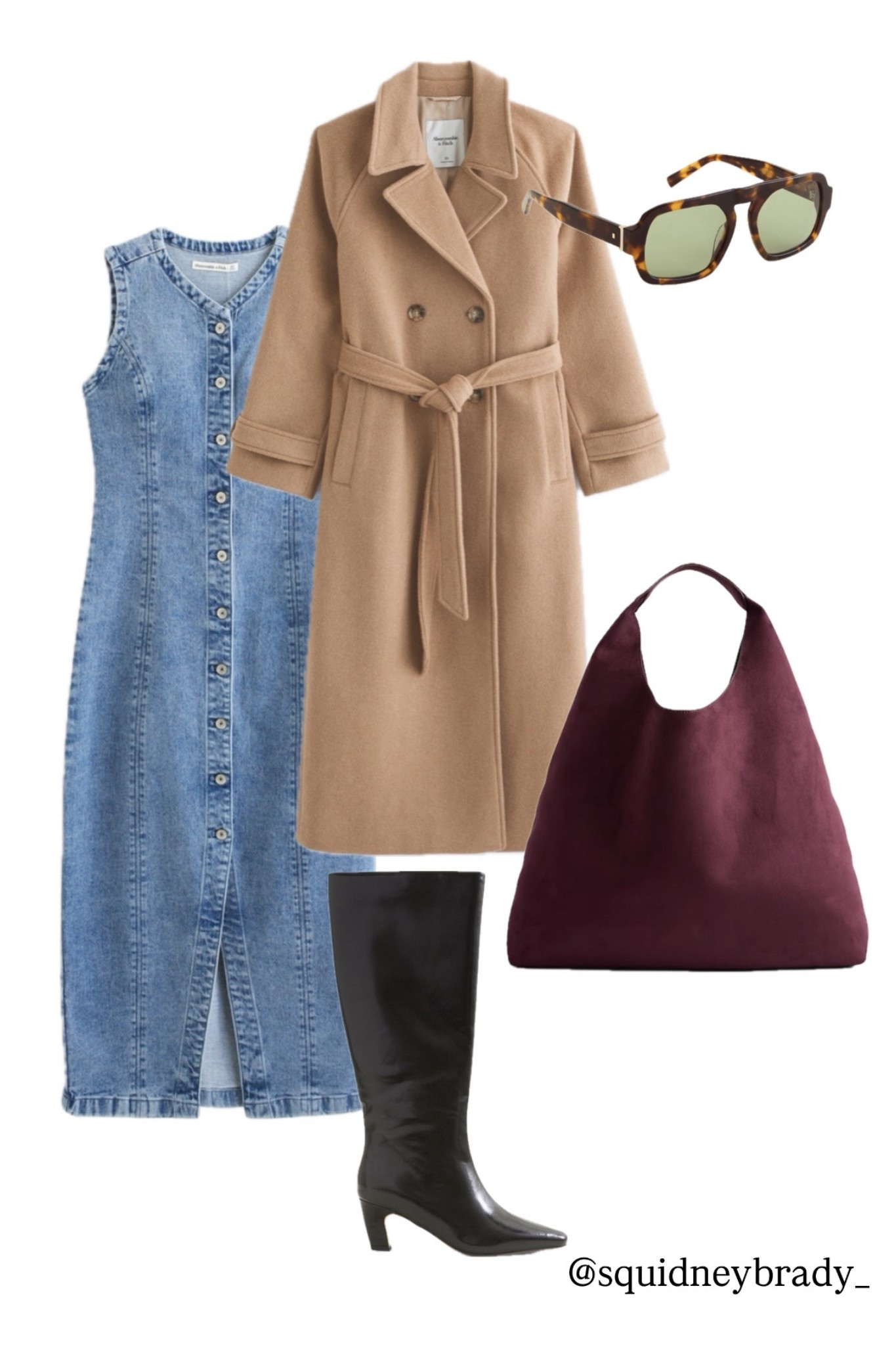 I love a good denim dress and paired with this camel colored jacket the look is so good. The burgundy big Gap bag makes this the cutest fall look!

Fall outfits, denim dresses, Abercrombie sale, gap slouchy bag, knee high boots 

#LTKSaleAlert #LTKHoliday #LTKStyleTip