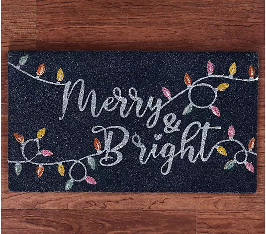 Home Reflections Seasonal Doormat Insert | QVC