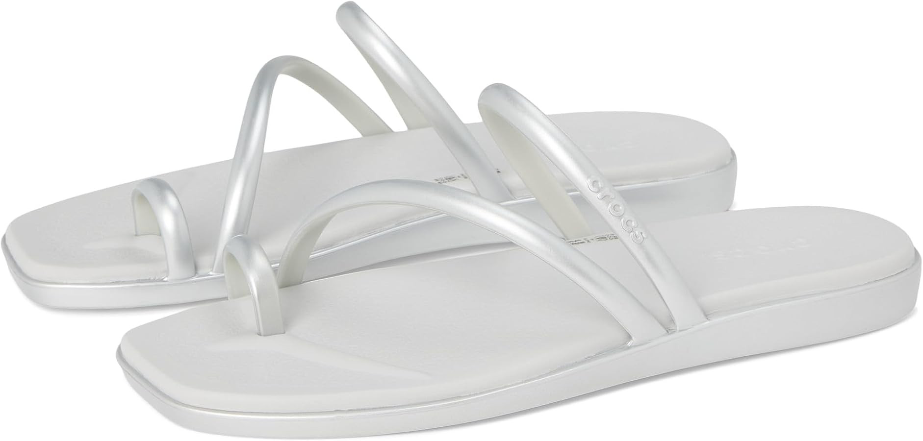 Crocs Women's Miami Toe Loop Sandal Flat | Amazon (US)