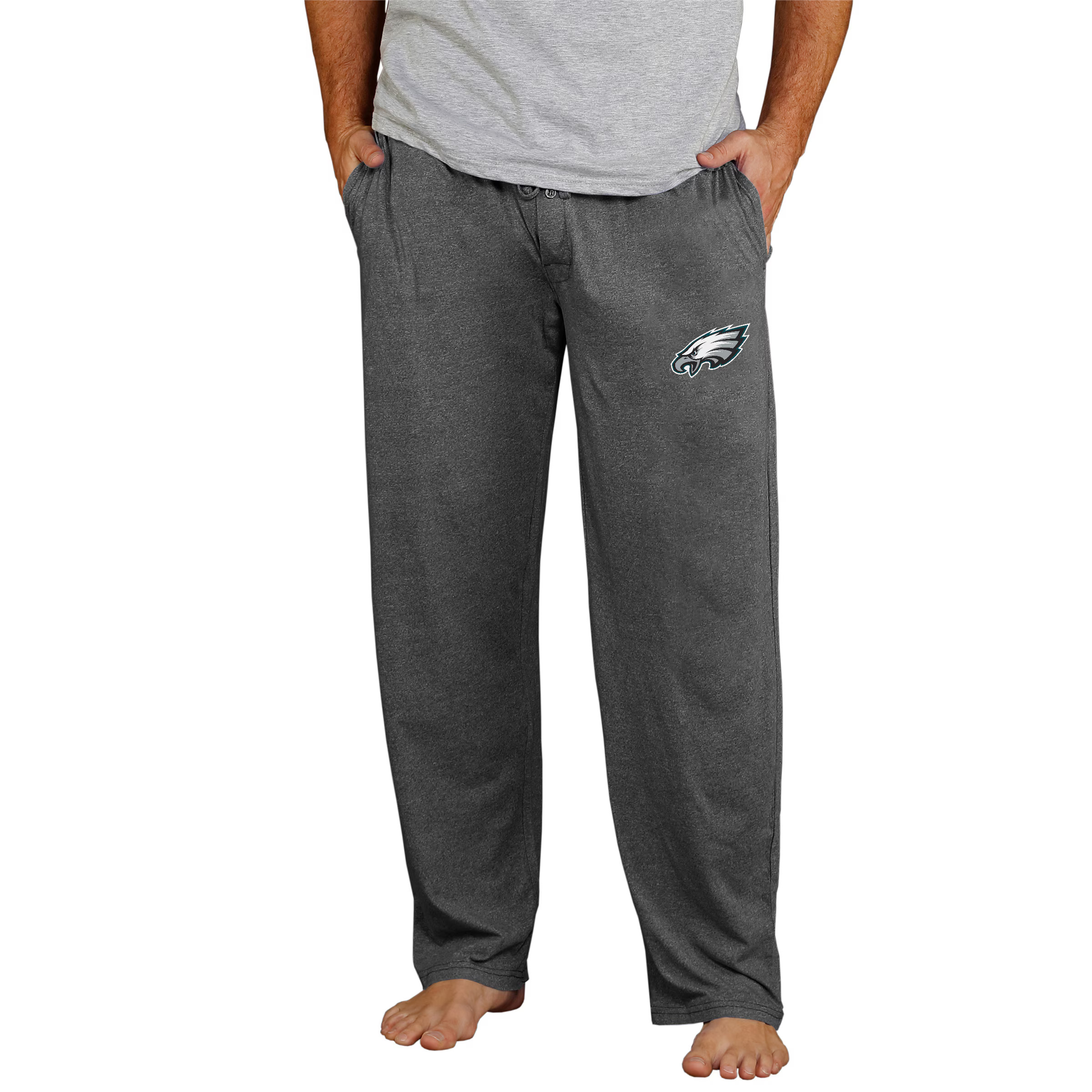 Philadelphia Eagles Concepts Sport Lightweight Quest Knit Sleep Pants - Charcoal | Fanatics