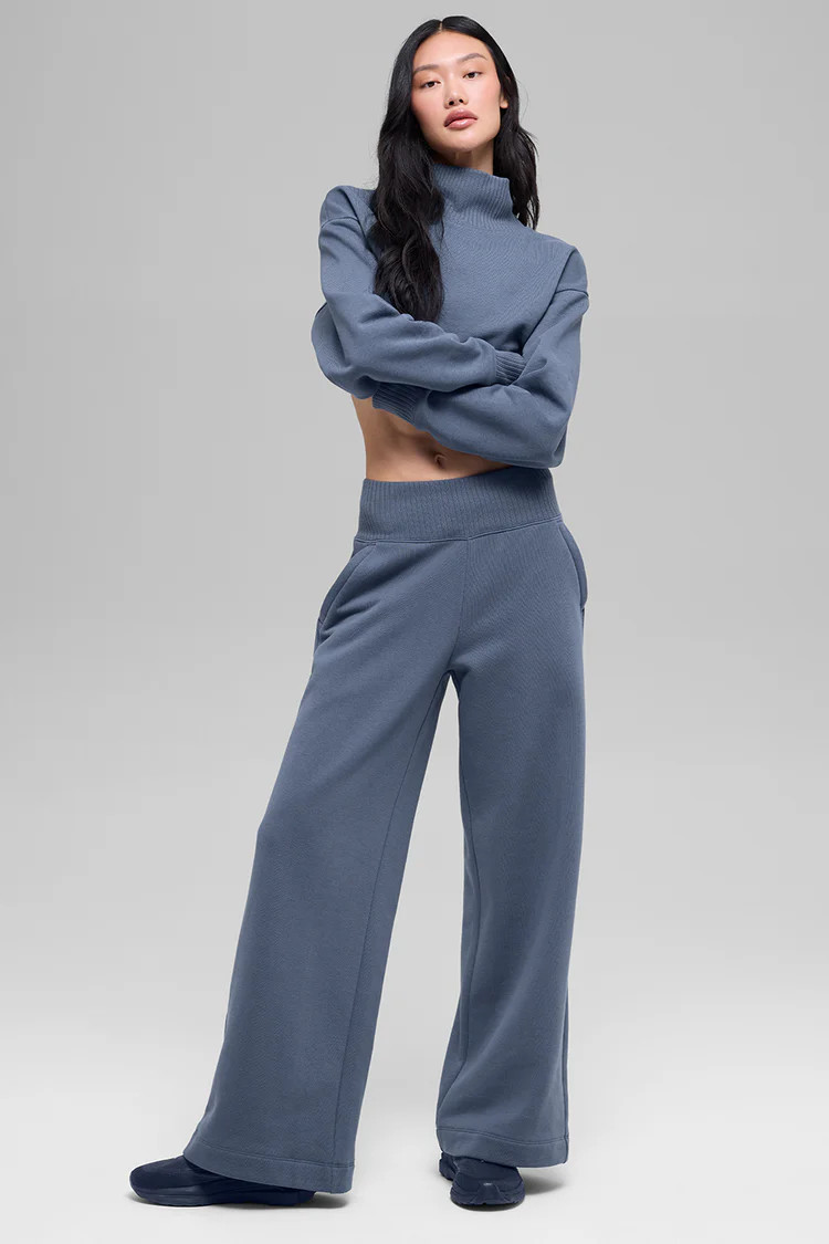 Cropped Serenity Coverup - Bluestone | Alo Yoga (US)