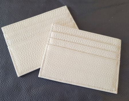 Mother’s Day Gift! 

Card holders in ivory are gorgeous! I love the ultra-slim real leather card holder. It has space for up to 6 cards with a central money pocket for folded notes or coins. 

A simple, classic and practical alternative to a traditional wallet.

The perfect colour for a wedding accessory!

More Information:
🤍 Material - Genuine Soft Leather
🤍 Approx Dimensions - 10.2cm x 7.5cm