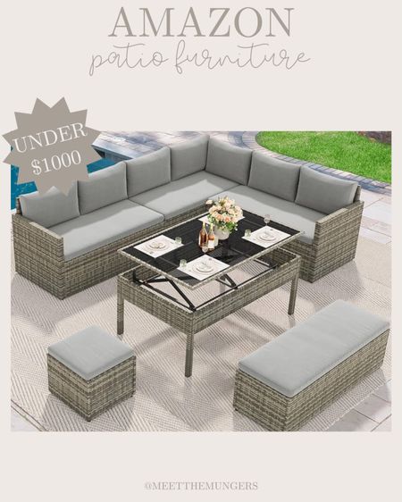 Amazon Patio Furniture

patio furniture / patio / backyard / outdoor furniture / affordable patio set / amazon patio / summer



#LTKsalealert #LTKhome #LTKSeasonal