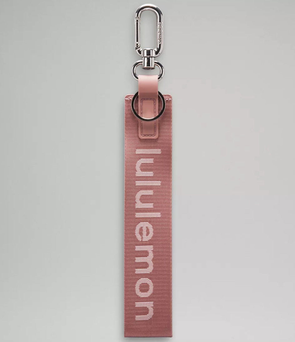 lululemon keychain 