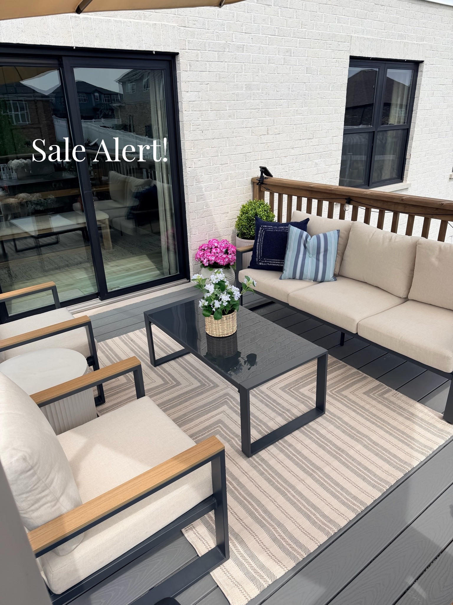 Target patio decor on sale! Including my Outdoor rug, planters and outdoor pillows!

#sponsored

#LTKSaleAlert #LTKHome