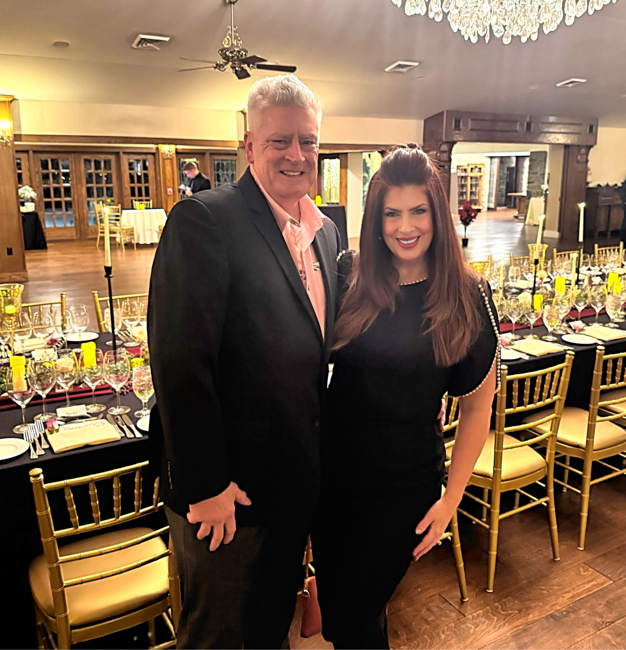 DATE NIGHT OUTFIT ❤️. DATE NIGHT CONSISTED OF WINE TASTING DINNER AT ST. CLEMENTS CASTLE. WONDERFUL EVENING. GREAT WINE, FOOD AND NEW FRIENDS  PERFECT FOR VALENTINE DAY COMING UP. LOVE THE PEARL DETAILS ON THE SLEEVE AND NECKLINE 🥰

#LTKParties #LTKStyleTip #LTKSeasonal