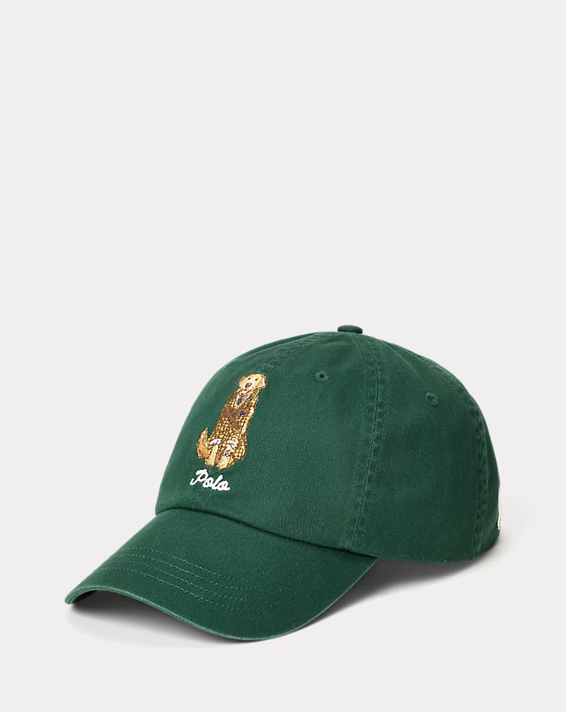 Dog-Embroidered Twill Ball Cap | Ralph Lauren (UK)