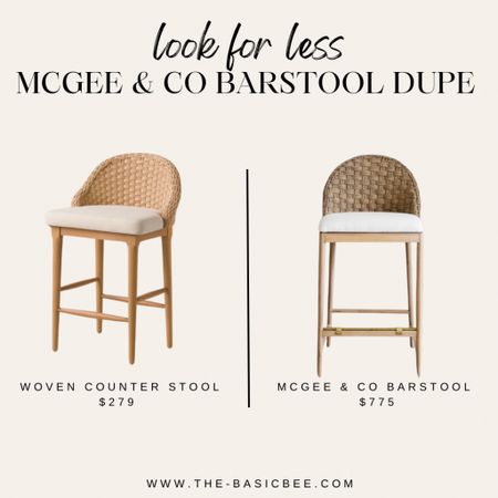 Mcgee & Co Dupe! This barstool is amazing for under $280! Run this will sell out fast 

Barstool / mcgee and co dupe / furniture dupe / light wood barstool / kitchen barstools 

#LTKhome #LTKstyletip #LTKsalealert