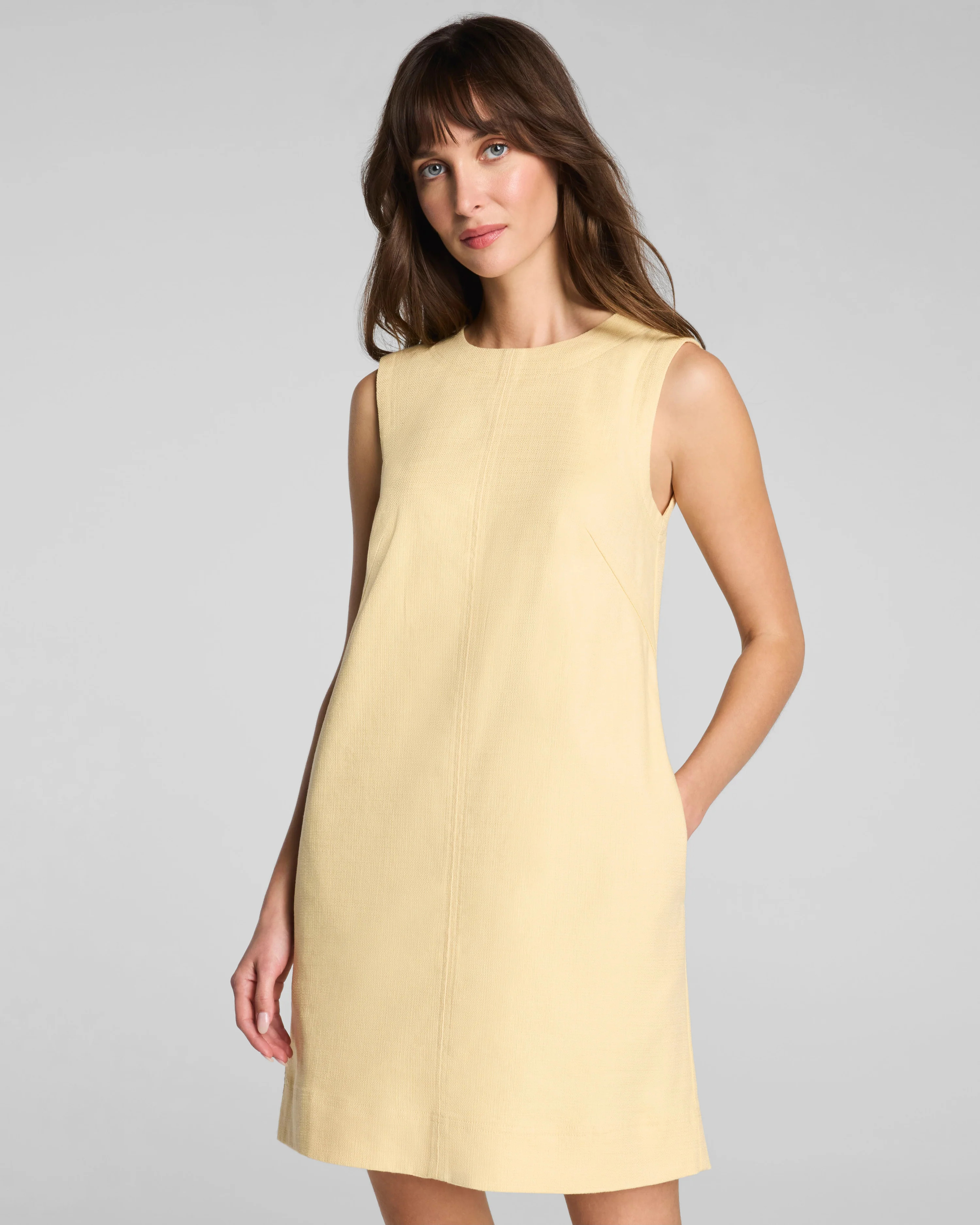 SPANX® EasyBreezy Cotton Linen Mini Dress | Lightweight Summer Dress | Spanx