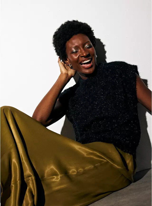 Black Fluffy Knit Sleeveless Vest 14 | Tu Clothing