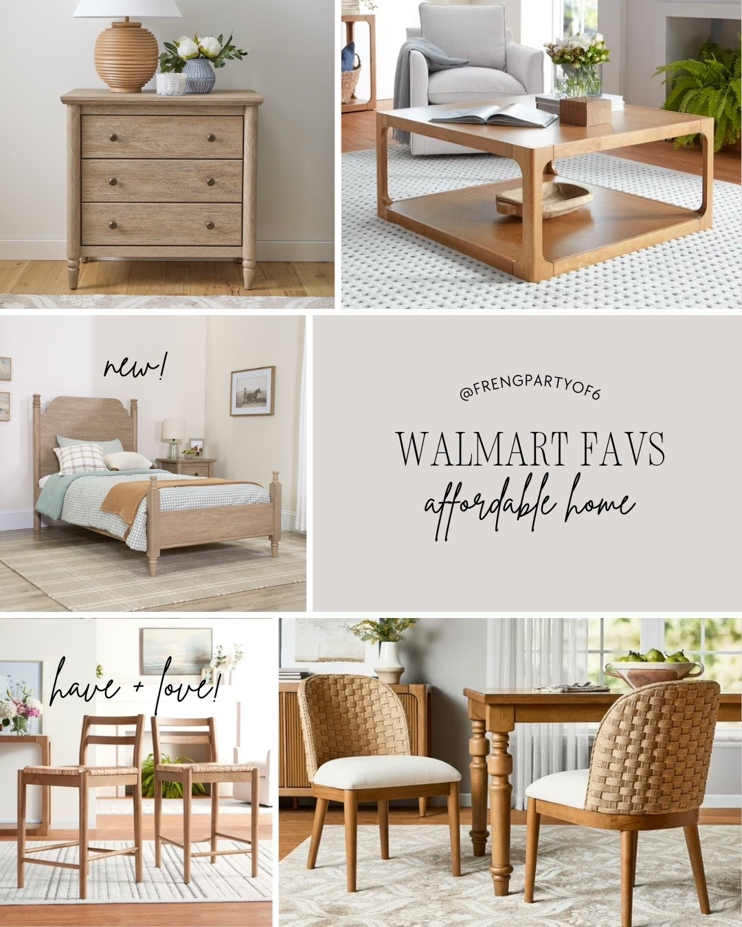 Walmart furniture finds I’m loving, including this new twin bed!

#LTKHome