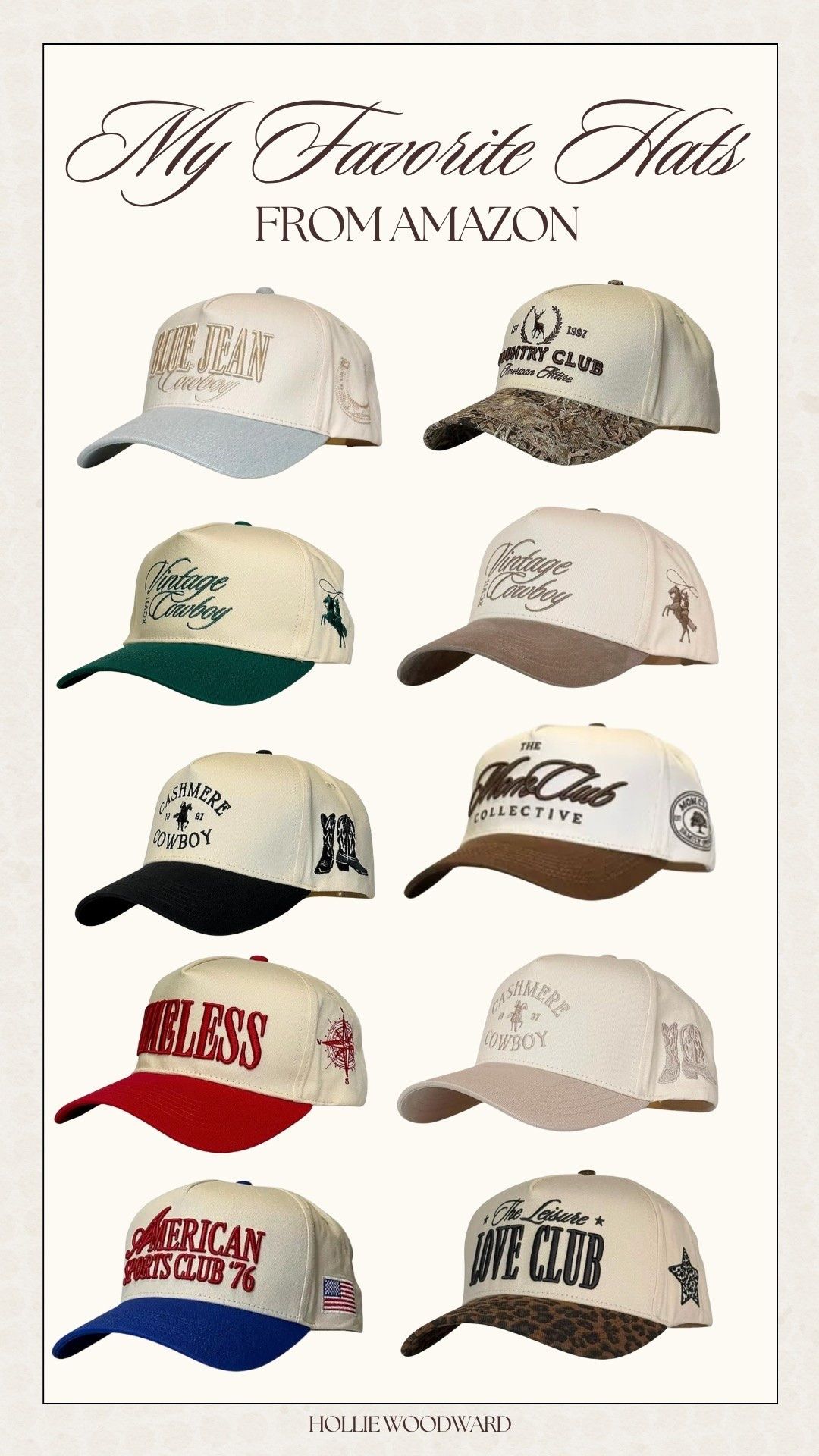 the cutest hats for summer!