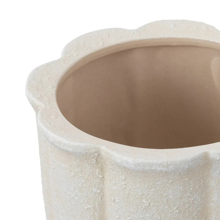 My Texas House Ceramic Flower Planter Peach 8 inch | Walmart (US)