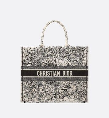 Dior Book Tote Latte Multicolor Dior Zodiac Embroidery - Bags - Woman | DIOR | Dior Beauty (US)
