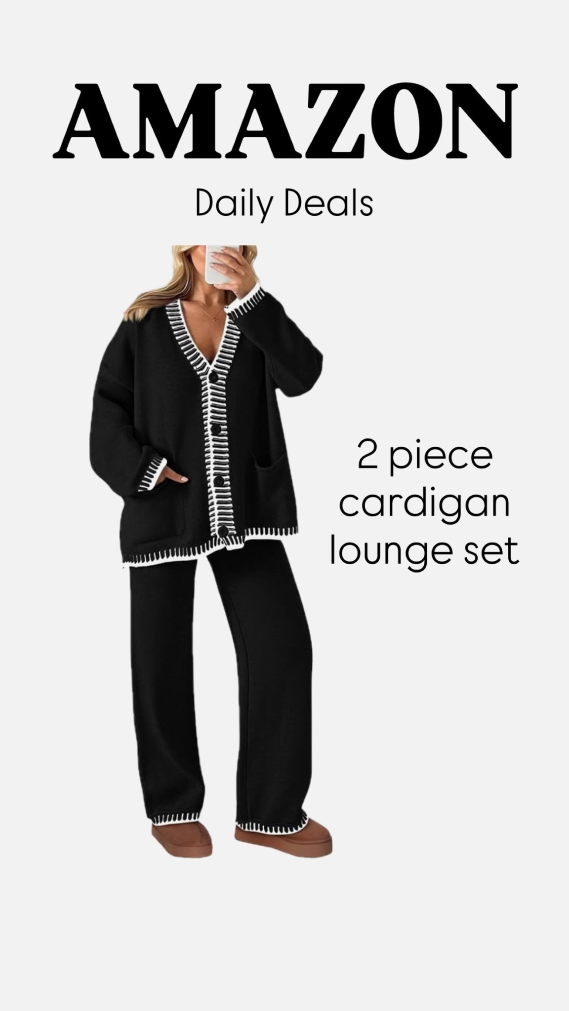 Cardigan lounge set 

#LTKFindsUnder50 #LTKSaleAlert