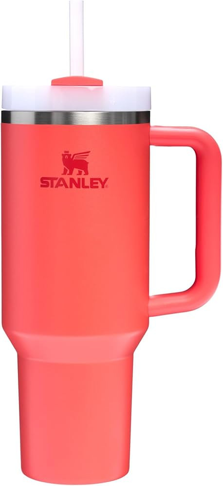 STANLEY Quencher H2.0 Tumbler with Handle and Straw 40 oz | Flowstate 3-Position Lid | Cup Holder... | Amazon (US)