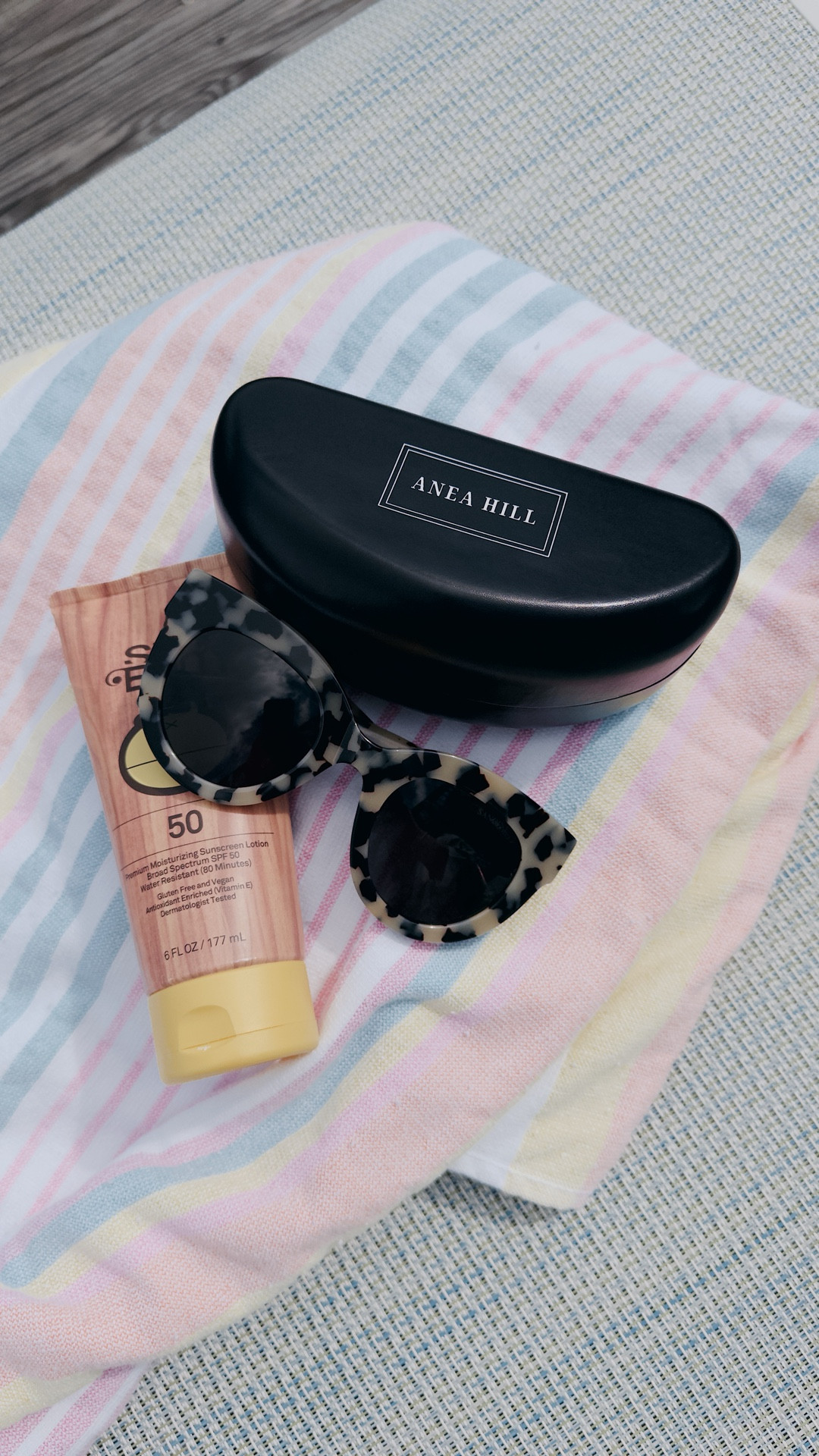 I love spending my time outdoors by the beach and I am not willing to sacrifice style for practicality. That is exactly why I love @shopaneahill. Sunglasses are one of those accessories that can instantly transform an outfit, and ANEA HILL has truly mastered the balance between style and substance.
Thank you for the Sandine sunglasses that bring effortless elegance, quality craftsmanship, and quiet luxury to every moment. Each pair is designed with sustainability in mind and made to last no matter where the day takes me! 

#LTKStyleTip #LTKTravel #LTKSwim