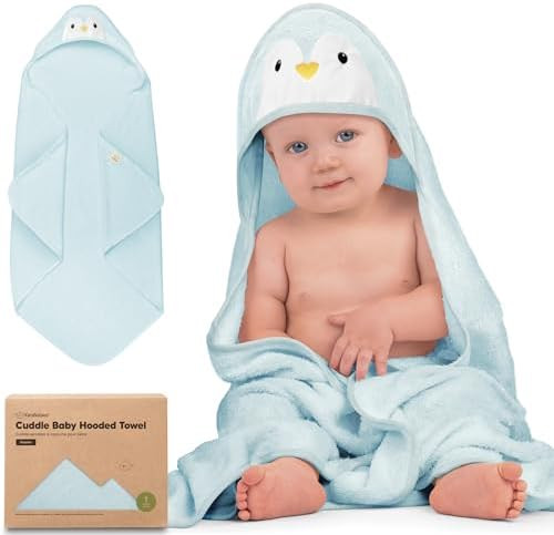 KeaBabies Hooded Baby Towel for Newborn - Viscose Derived from Bamboo Large Baby Bath Towels with... | Amazon (US)