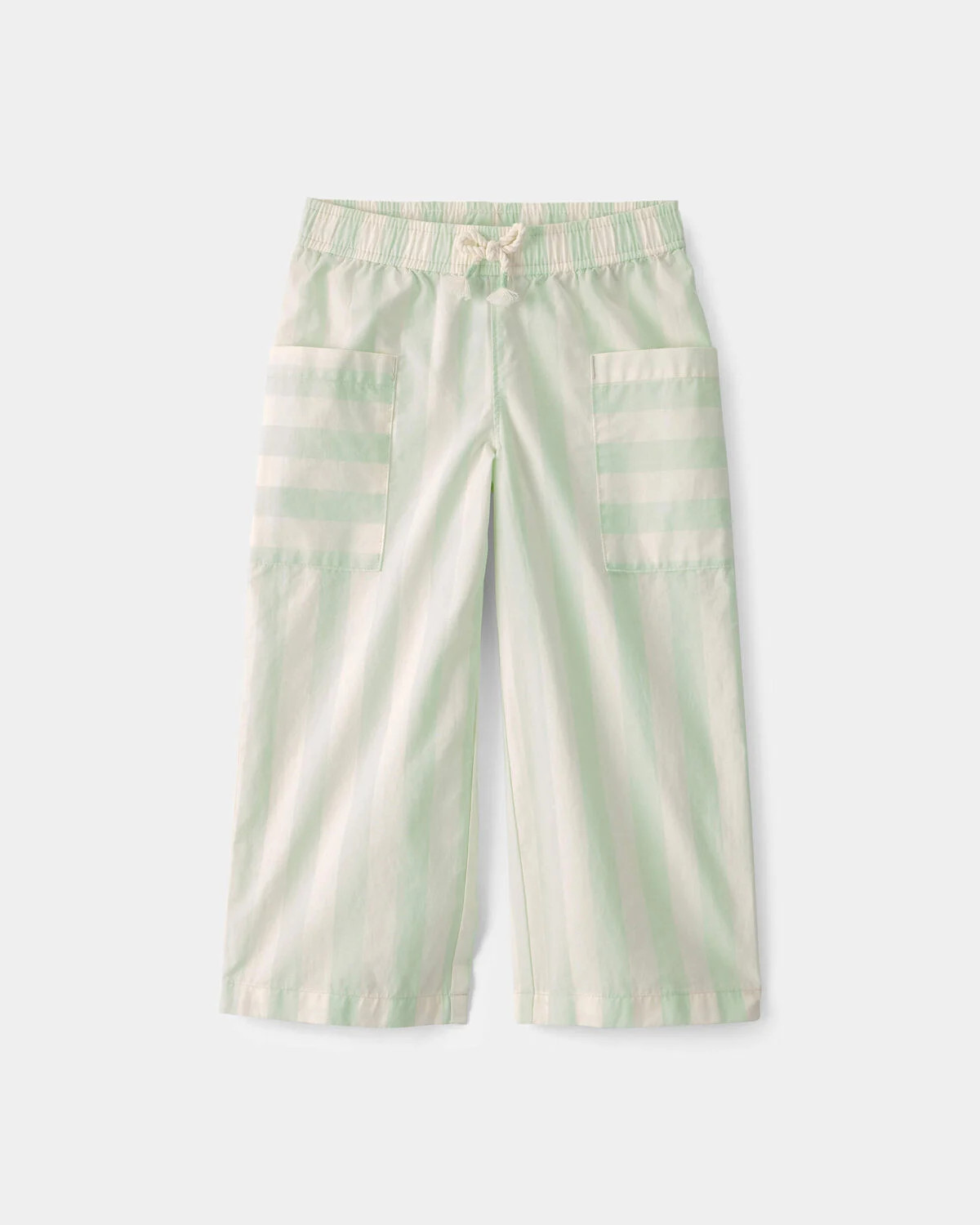 Toddler Girl Striped Pants - Green/Ivory | Carter's | Carter's Inc