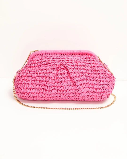 Poolside Straw Pouch Clutch | VICI Collection