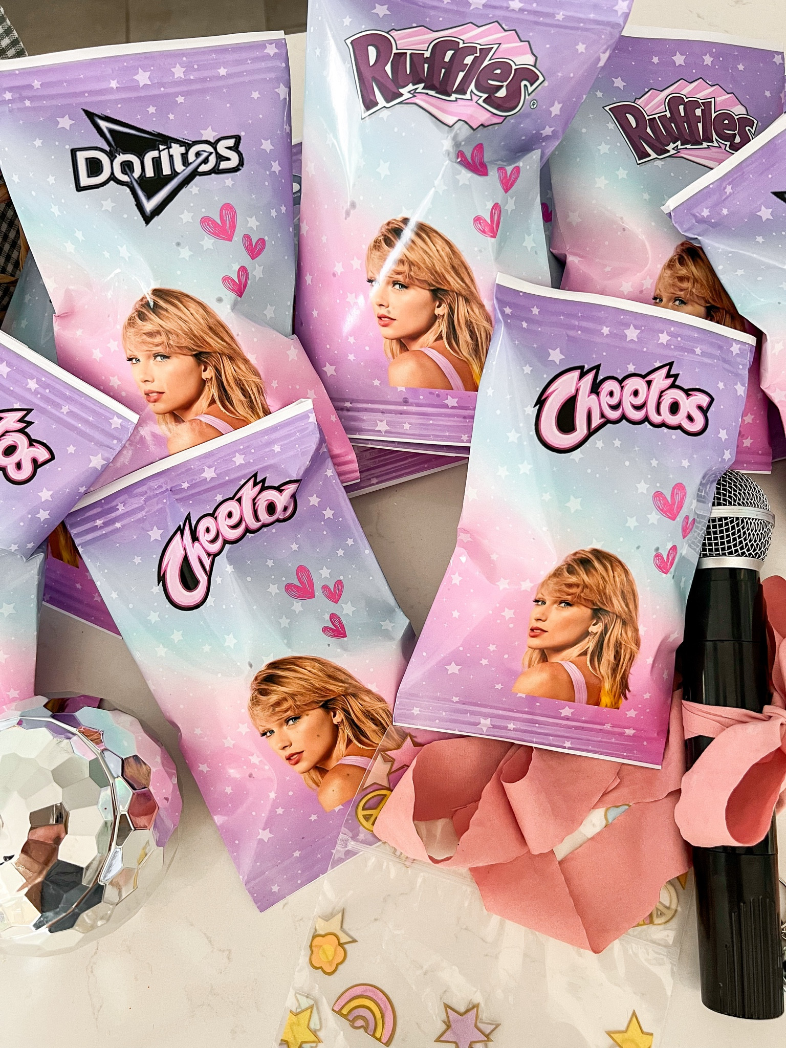 Swiftie party chips!!!