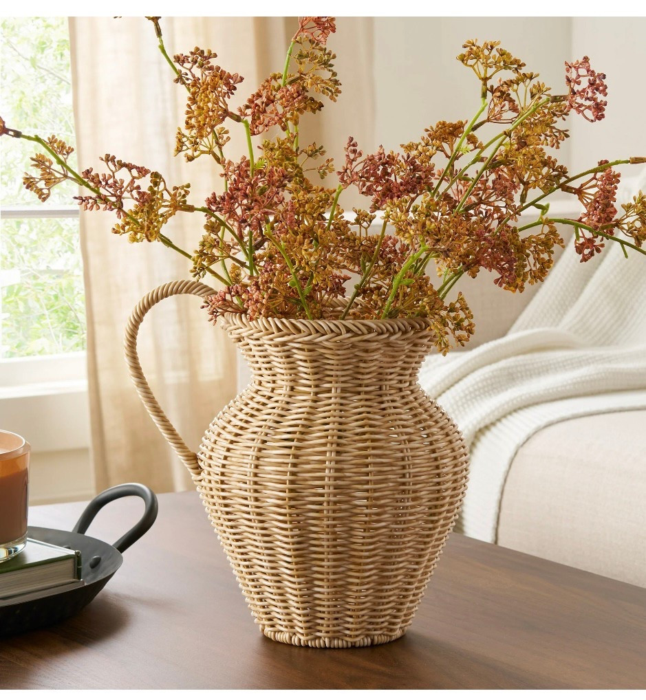Cute wood rattan vase from Walmart!! Under $20

#LTKHome #LTKFindsUnder50 #LTKGiftGuide