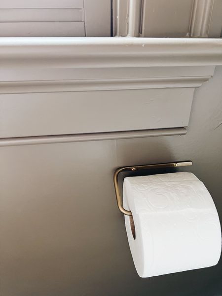 simple and chic brass toilet paper holder

#LTKstyletip #LTKunder50 #LTKhome