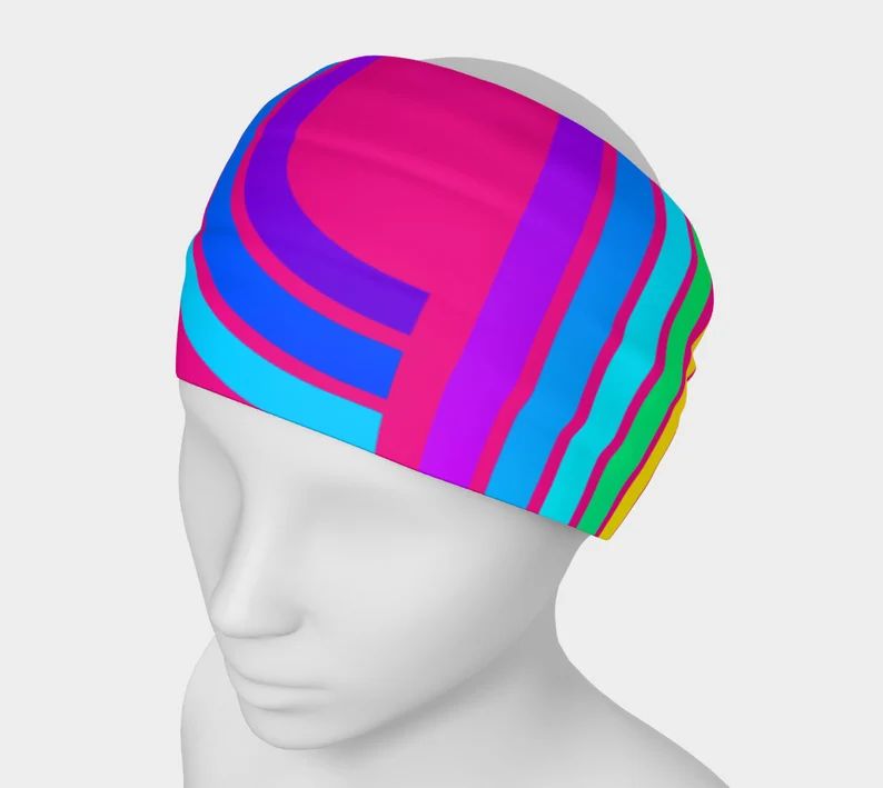 Pink Rainbow Headband | Etsy | Etsy (US)
