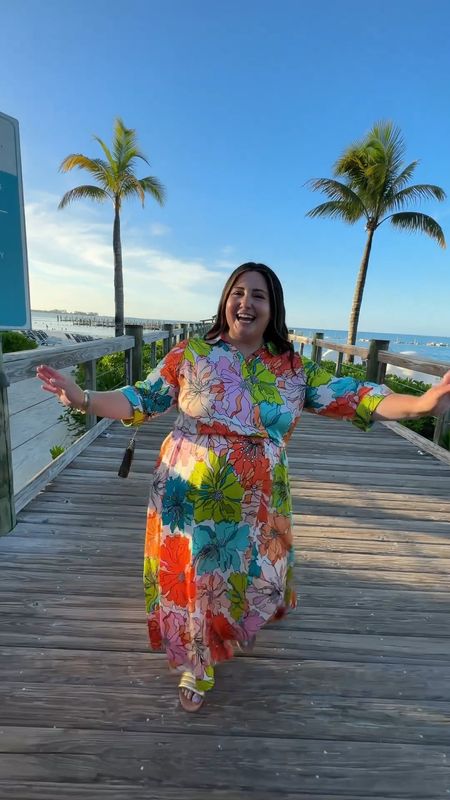 My favorite vacay dress from Ulla Popken! 

#LTKstyletip #LTKcurves #LTKtravel