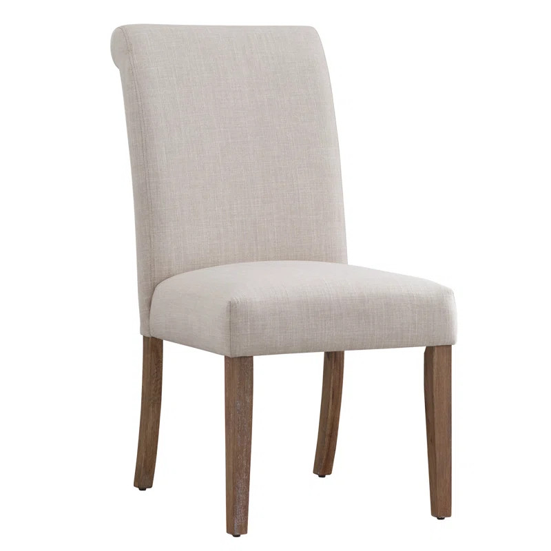 Burbury Linen Upholstered Parsons Chair | Wayfair North America