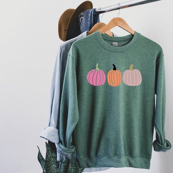Cute Pumpkin Shirt for Fall Water Color Pumpkins Pastel - Etsy | Etsy (US)