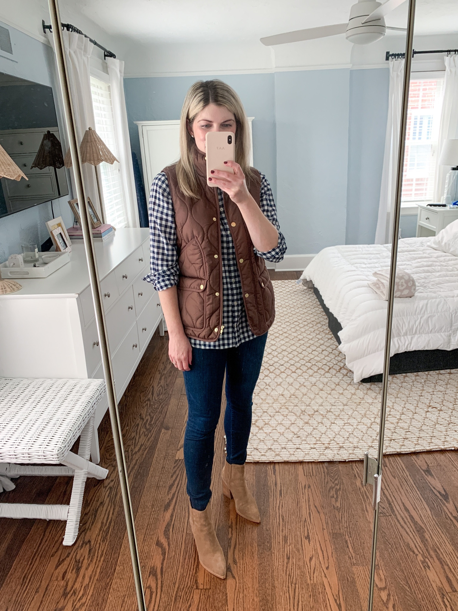 Fall outfit idea, Jcrew vest, outerwear 

#LTKSeasonal #LTKshoecrush #LTKsalealert