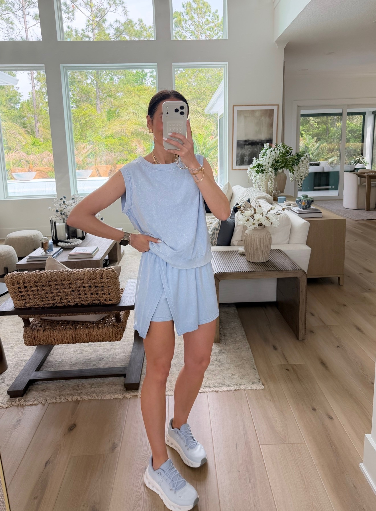 Such a good Free People inspired set, this Amazon find gives you that same relaxed, effortless look for way less. The fit is comfy and slightly oversized in the best way, perfect for travel days, errands, or just an easy everyday outfit.


fp movement inspired set, amazon finds, amazon look for less, free people dupe, athleisure set, comfy matching set, casual everyday outfit, relaxed fit set, spring athleisure style, travel outfit, effortless outfit, annabrstyle

#LTKPetite #LTKOver40 #LTKActive