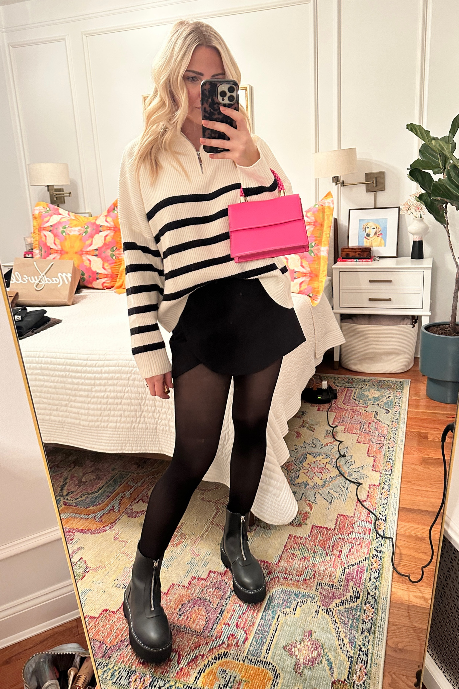 Fall night out outfit!
Skirt - Zara 

#LTKstyletip #LTKSeasonal #LTKunder100