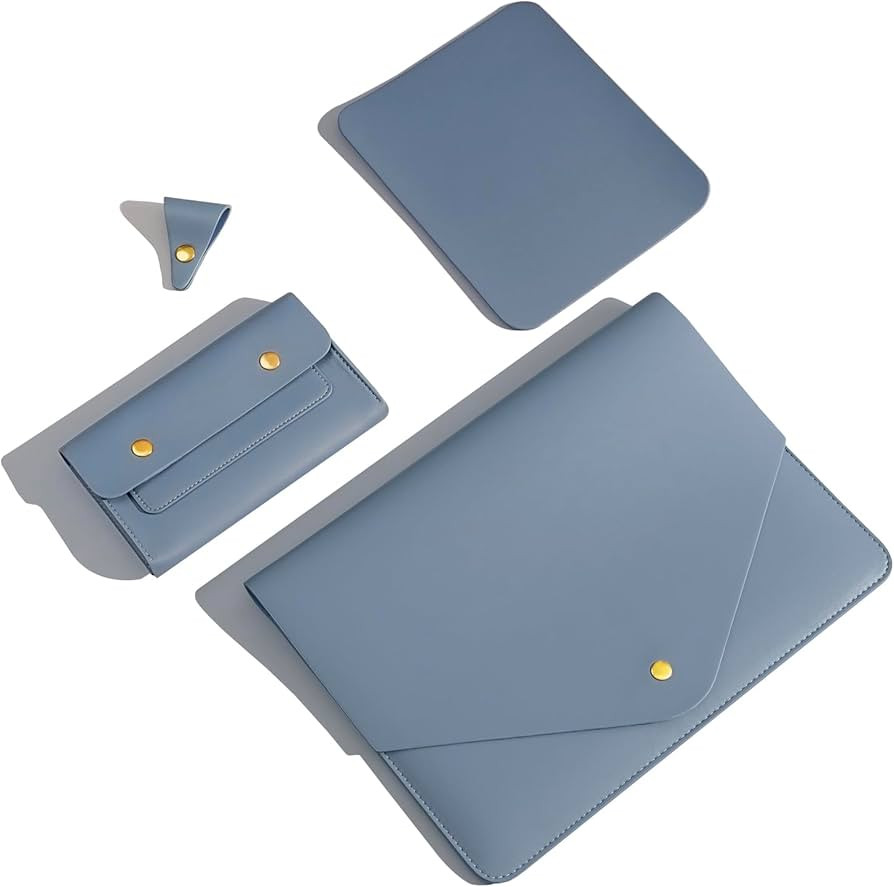 PU Leather Laptop Sleeve 13 Inch Compatible with 2024 13inch MacBook Air M3,13 MacBook Pro M2, Su... | Amazon (US)