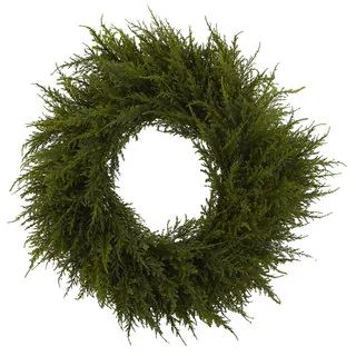 24-inch Cedar Wreath | Bed Bath & Beyond
