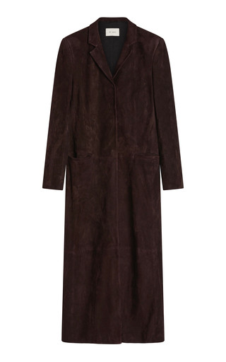 Tailored Suede Coat | Moda Operandi (Global)