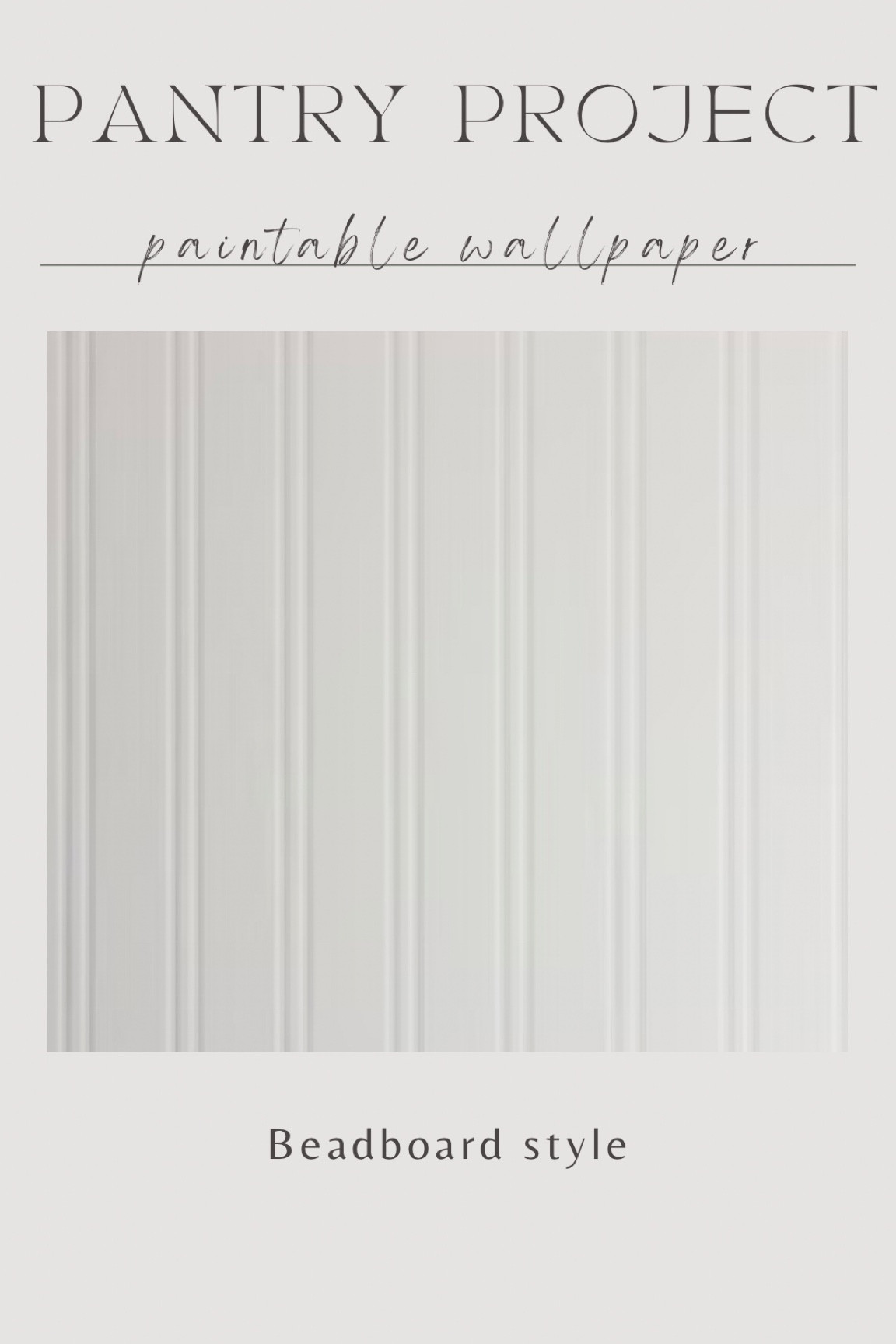 Pre-pasted and paintable bead board wallpaper. This is a great way to get the look of beadboard on a budget! 

#LTKFindsUnder100 #LTKHome #LTKFindsUnder50