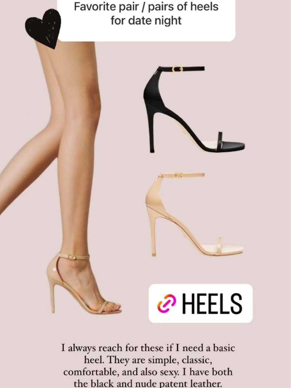 Simple, classic heels! I always reach for these when I need a classy heel that goes with any outfit!

Stuart Weitzman Nudistcurve 100 Sandal Heel #hollyjoannew

#LTKshoecrush #LTKwedding #LTKstyletip