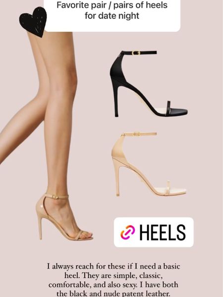Simple, classic heels! I always reach for these when I need a classy heel that goes with any outfit!

Stuart Weitzman Nudistcurve 100 Sandal Heel #hollyjoannew

#LTKshoecrush #LTKwedding #LTKstyletip
